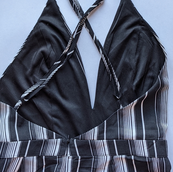 S Chic Black & White One-piece By Revamped - Picture 10 of 16